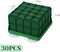 12 Pieces Floral Foam Cage Rectangle Flower Cage Holders with Floral Foam Flower Arrangement Supplies for Fresh Flowers Wedding Decorations 4.3 x 4.3 x 3.5 Inch